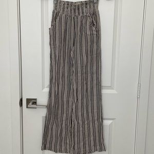 Billabong Size Small Striped Soft Pants